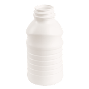 FRASCO BRANCO DE 500 ml EM PEAD (Polietileno)(Vendida em Milheiro)