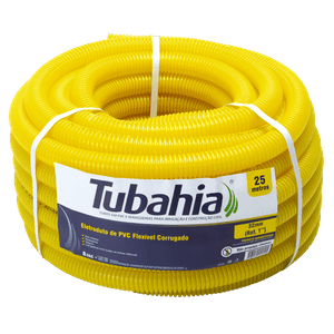 TUBO CORRUGADO EM PVC 3/4" (25mm) 50m