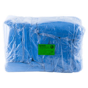 SACO DE LIXO LISO 100L - AZUL