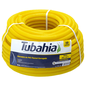 TUBO CORRUGADO EM PVC 5/8" (20mm) 50m