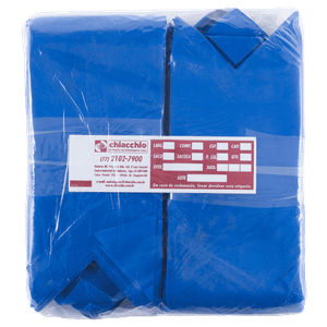BANDEIROLAS PEBD 15X30X0,08 AZUL