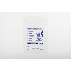 SACOS PEBD TIMBRADOS 35X45X0,12 - 5KG