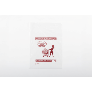 SACOS PEBD TIMBRADOS 25X36X0,11 - 2KG