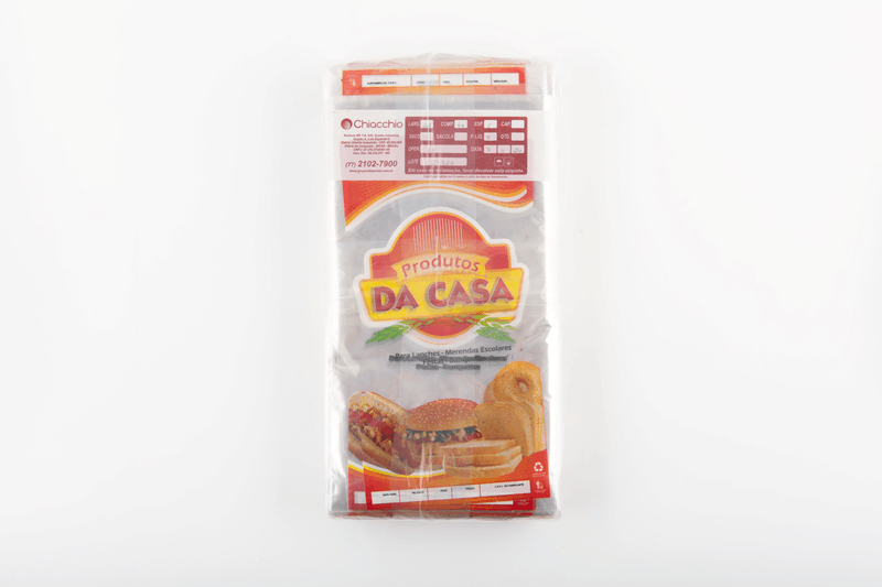 SACOS PEBD IMPRESSO 22X44X0-06 - PRODUTOS DA CASA