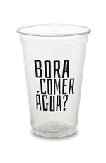 COPO 330ML IMPRESSO - PP - COMER AGUA