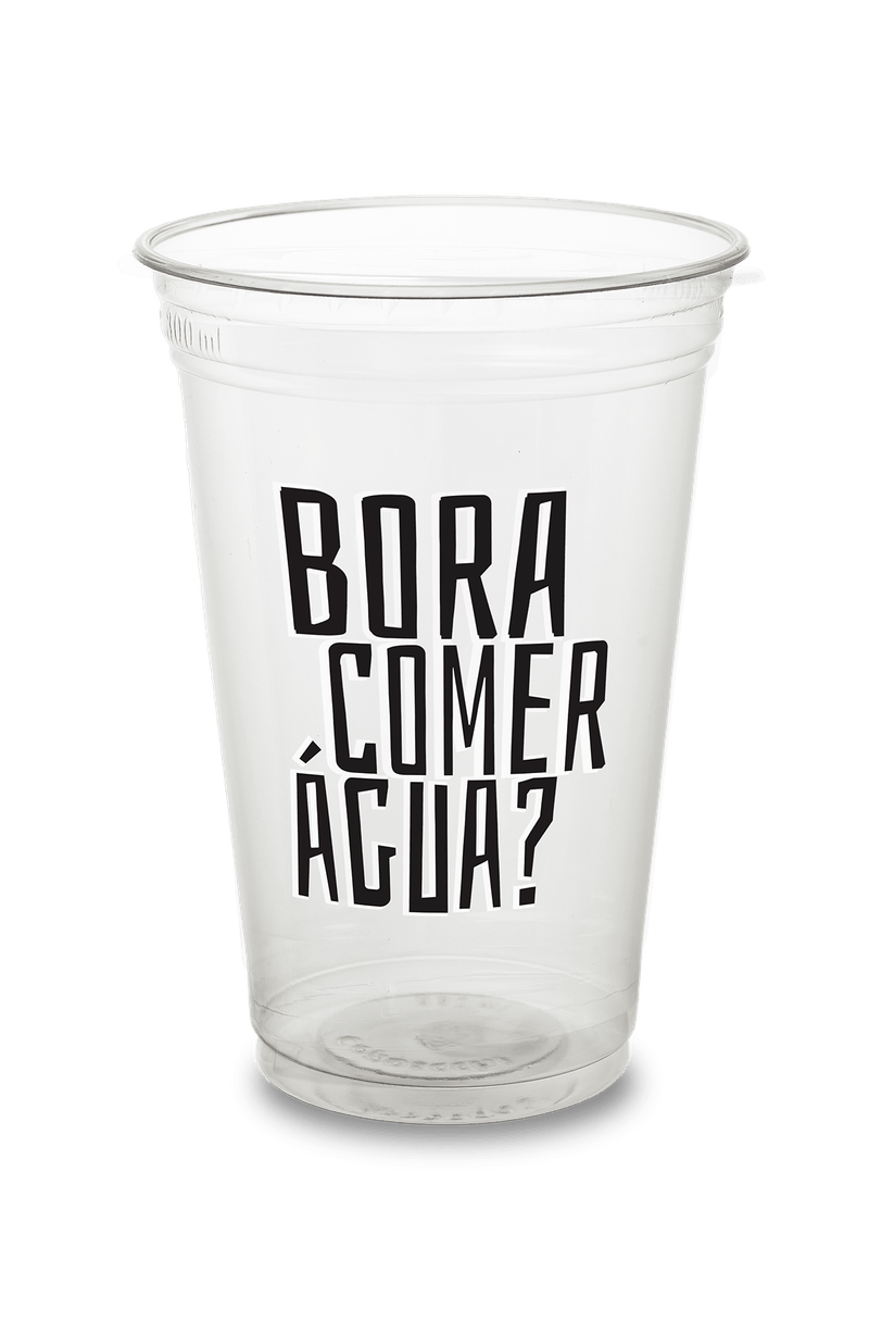 COPO 330ML IMPRESSO - PP - COMER AGUA