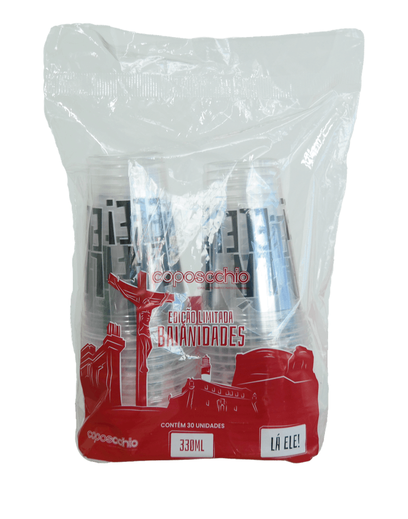 COPO 330ML IMPRESSO - PP - LA ELE
