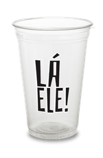 COPO 330ML IMPRESSO - PP - LA ELE