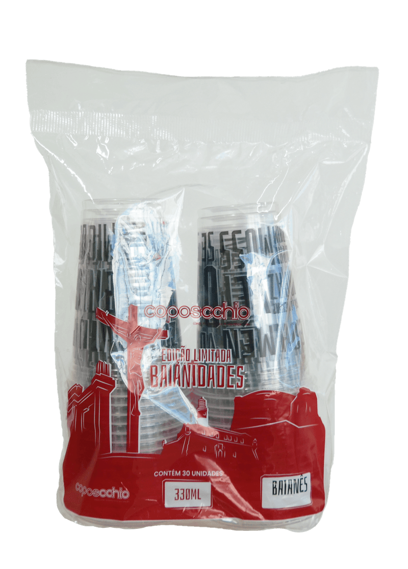 COPO 330ML IMPRESSO - PP - BAIANES
