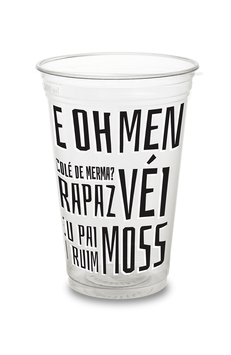 COPO 330ML IMPRESSO - PP - BAIANES