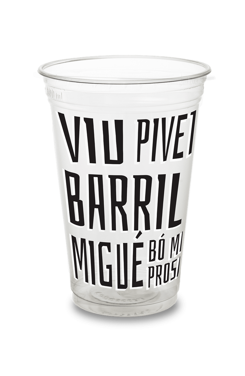 COPO 330ML IMPRESSO - PP - BAIANES