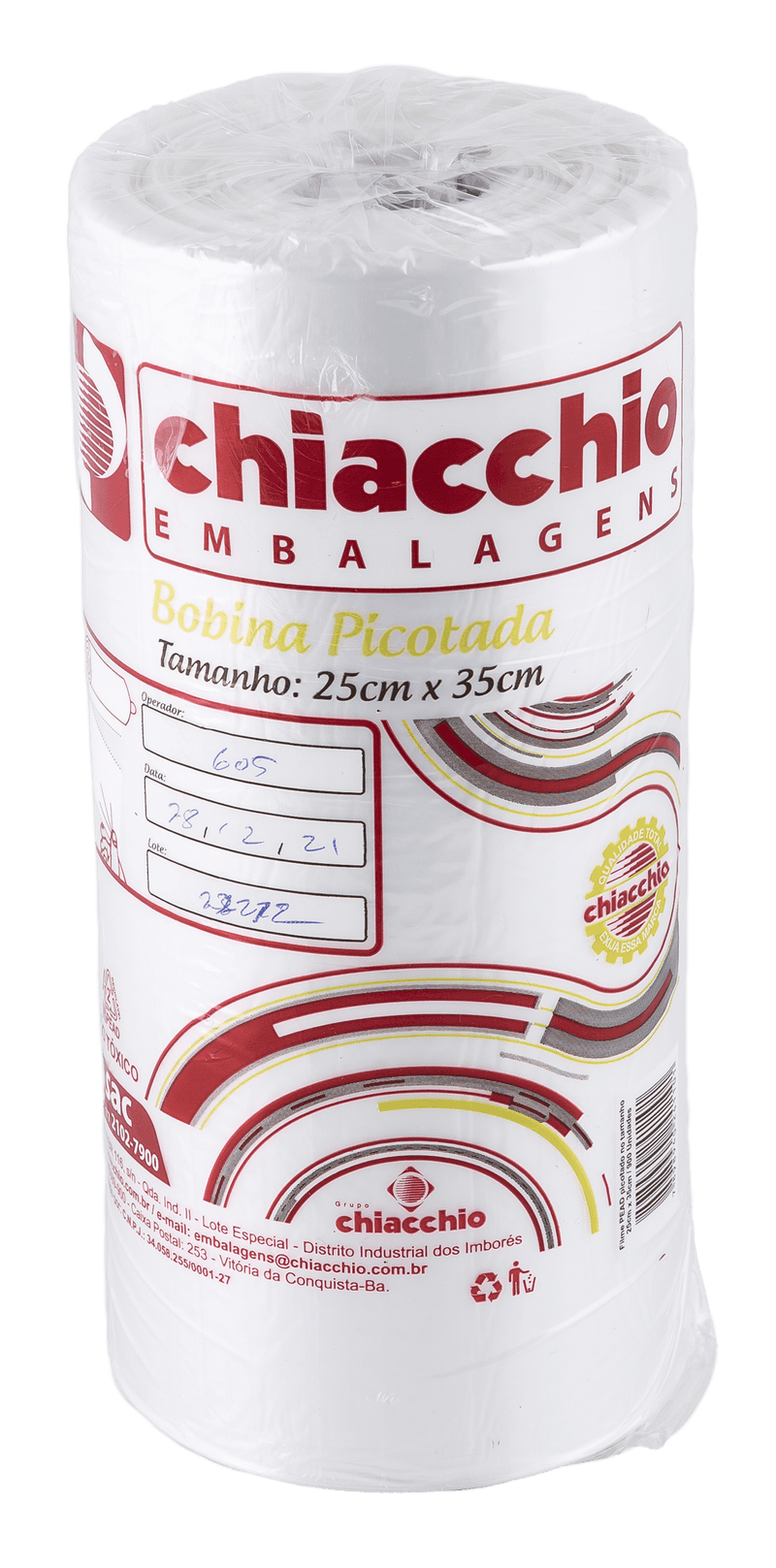 BOBINA PEAD PICOTADA 25X35X0-03