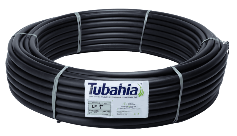 TUBO PARA IRRIGACAO RECICLAVEL LP 1- X 100m