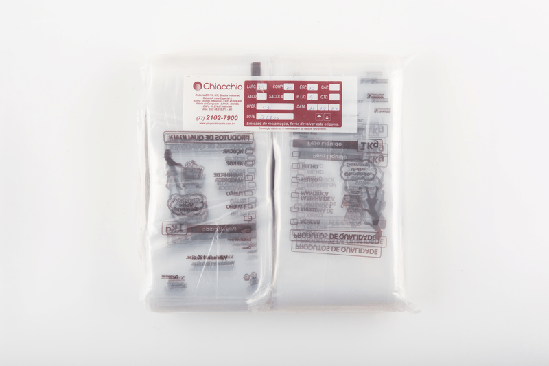 SACOS PEBD TIMBRADOS 15X30X0-10 - 1KG