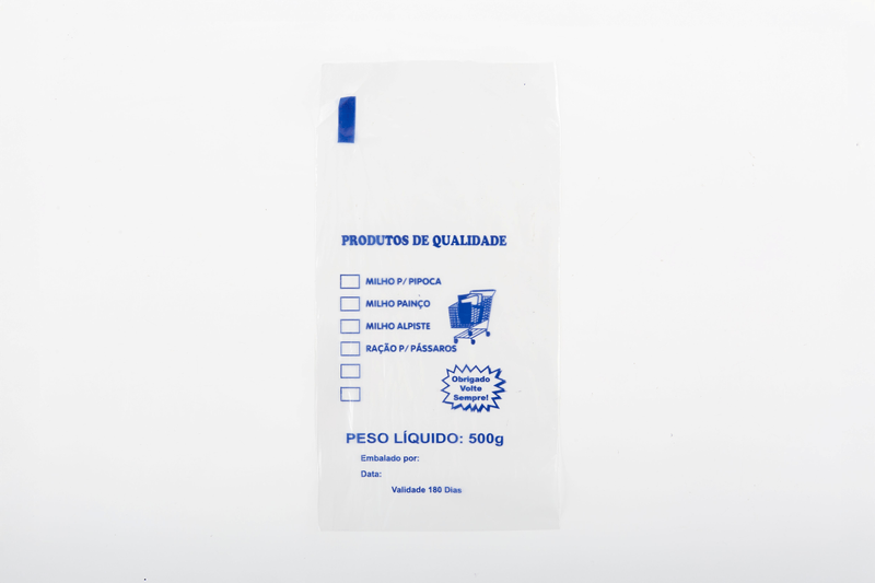 SACOS PEBD TIMBRADOS 13X25X0-07 - 1-2KG