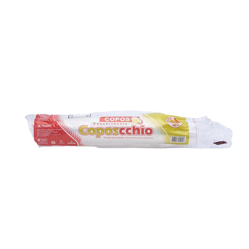 COPO 440ML TRANSPARENTE - PP - LINHA FAST FOOD