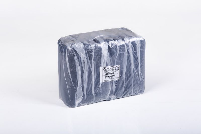 SACO DE LIXO LISO 40L - PRETO